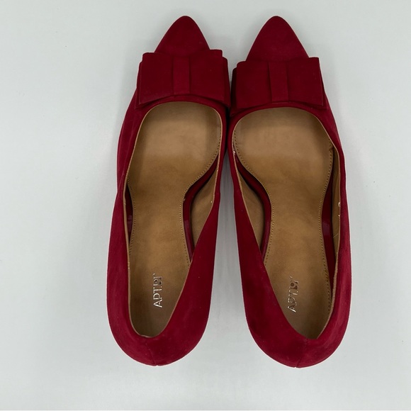 Apt. 9 Women's Heels Deep Red US - Picture 4 of 12